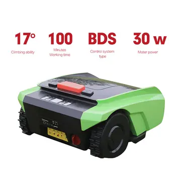 אוטומטי מופעל באמצעות סוללה מכסחת דשא הנעה עצמית Rc הסוללה החשמלית GPS שליטה מרחוק רובוט מכסחת דשא